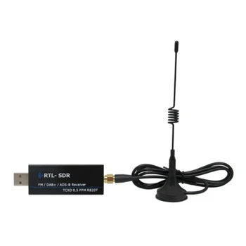 Широкий диапазон частот Цифровой SDR Приемник USB Интерфейсы 100 кГц-1,7 ГГц Полнодиапазонный программный радиоприемник Простота использования